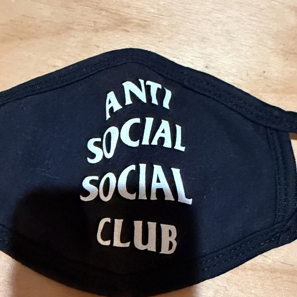 Anti Social Social Club face mask